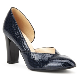 Vaivém Filippo F280 Granat Crocodile azul marinho 1