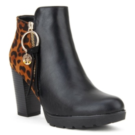 Bota Filippo DBT1007 / 19 Bk Br Preto Marrom castanho 1