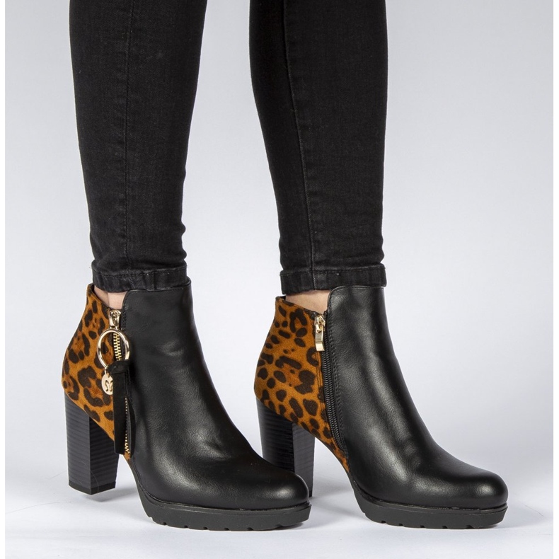 Bota Filippo DBT1007 / 19 Bk Br Preto Marrom 2