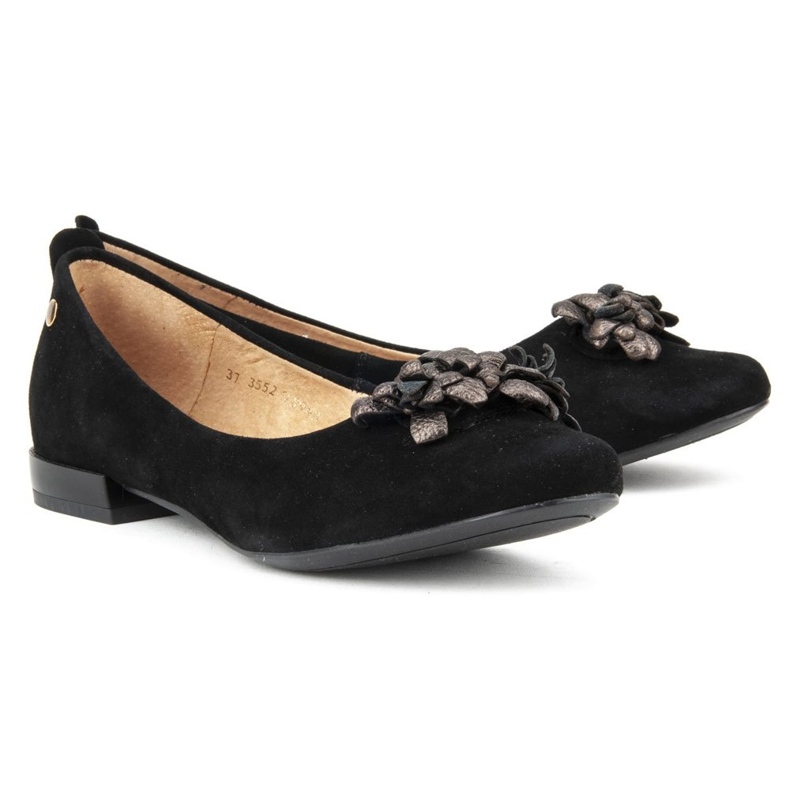 Filippo 03552-62 / 00-5 bailarinas Preto mais Cobre 2
