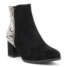 Bota Filippo DBT977 / 19 Bk Gr Preto Cinza 1