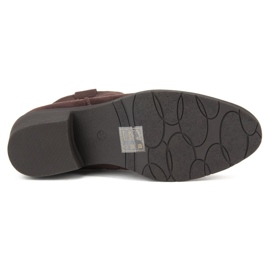 Botas castanhas escuras Filippo DBT1046 / 19 Dbr bege marrom 1