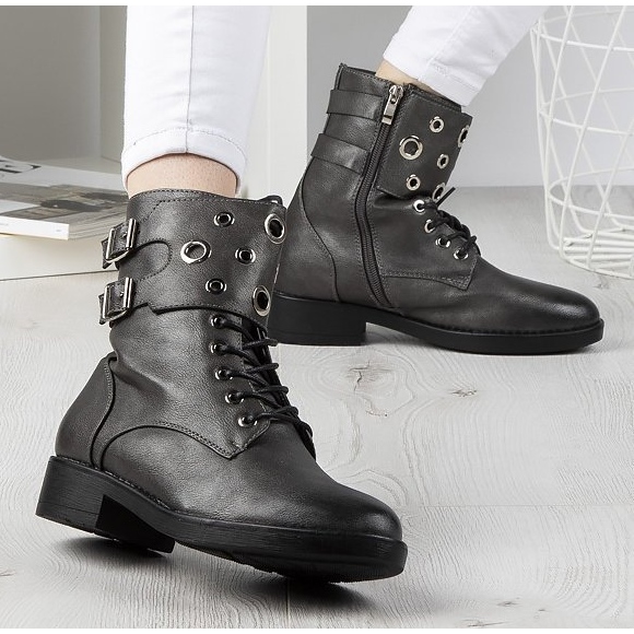 Bota Filippo DBT1015 / 19 Gr Cinza 2