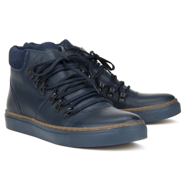 Sapatos Filippo 1793 Granat azul marinho 2