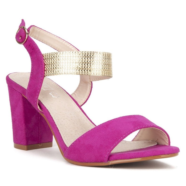 Sandália de salto alto Filippo DS817 / 20 Fh rosa 2 Sandália de salto alto Filippo DS817 / 20 Fh rosa 2