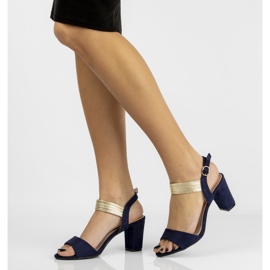 Sandálias Filippo DS817 / 20 Nv Navy azul marinho 1