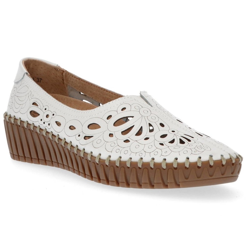 Sapato baixo branco Filippo DP1229 / 20 Wh 2