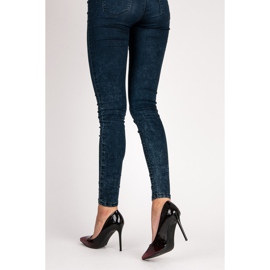 Belle Women Salto ombre lacado preto 1