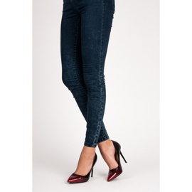 Belle Women Salto ombre lacado preto 2