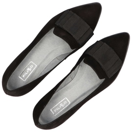 Sapatos de camurça preta Filippo 1344 preto 1