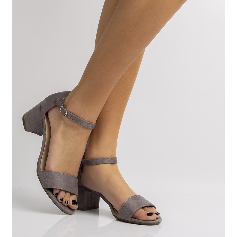 Sandália Filippo DS787 / 20 Gr Cinza 1