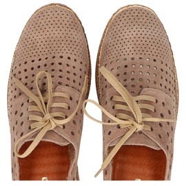 Sapatos Filippo 20071 Velour Taupe castanho 1 Sapatos Filippo 20071 Velour Taupe castanho 1