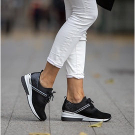 Tênis de couro Filippo DP1388 / 20 Bk preto 2