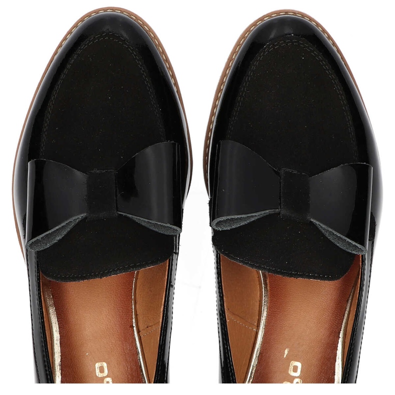 Sapatos Filippo 04099-01 / 00-5 Laca preta preto 1