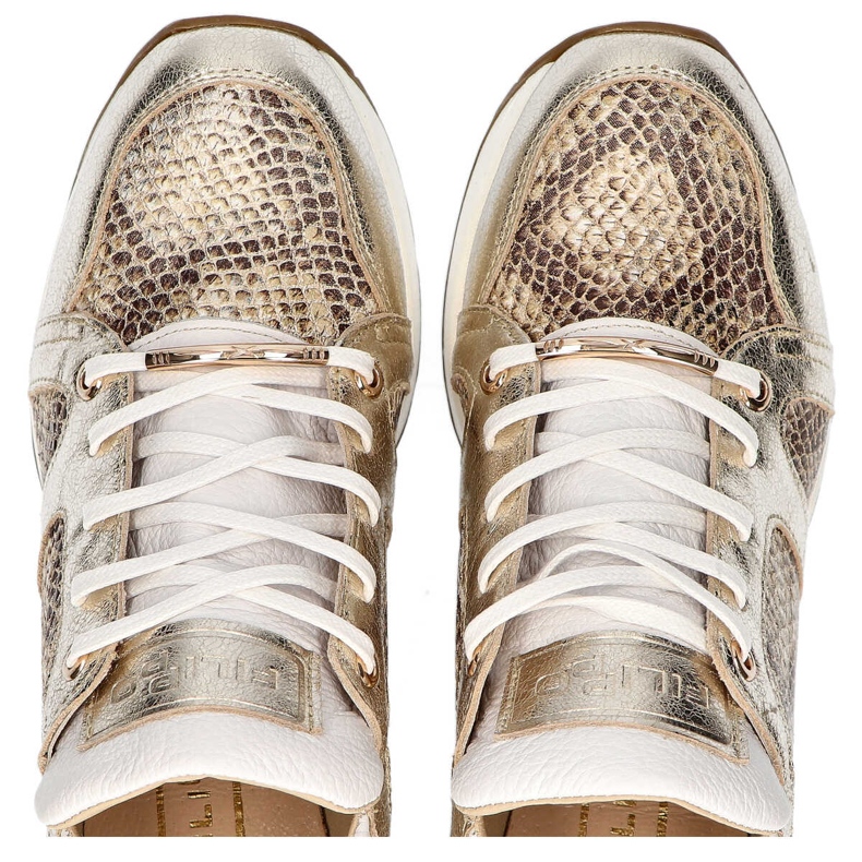 Sapatos Brancos Filippo 460 Golden R2 dourado 1