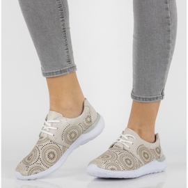 Sapatos de couro Filippo DP201 / 20 Pi rosa 1