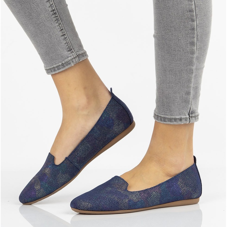 Senhores de couro Filippo DP1274 / 20 Nv azul marinho azul-marinho 1