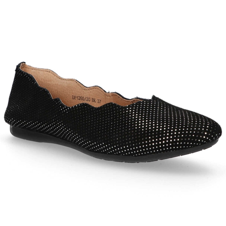 Bailarinas de couro Filippo DP1260 / 20 Bk preto 2