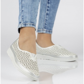 Sapatos brancos Filippo DP1400 / 20 Wh cáqui verde 1