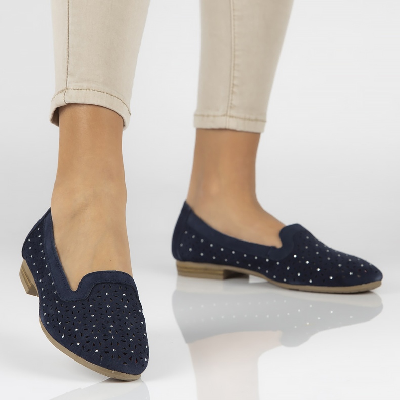 Sapatos marinhos Filippo DP1256 / 20 Nv azul marinho 1