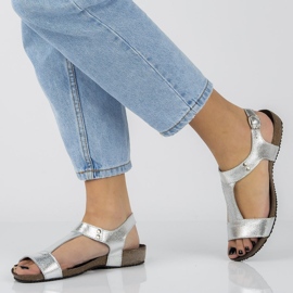 Sandália Filippo DS1271 / 20 Si prata cinza 2