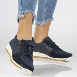 Sapatos Filippo DP1252 / 20 Nv Navy azul marinho 2