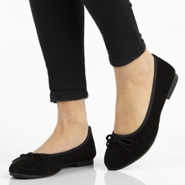 Bailarinas de couro Filippo DP1231 / 20 Bk preto 1