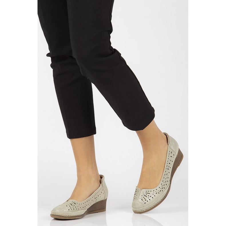 Filippo DP1317 / 20 Sapatos Bege marrom 1