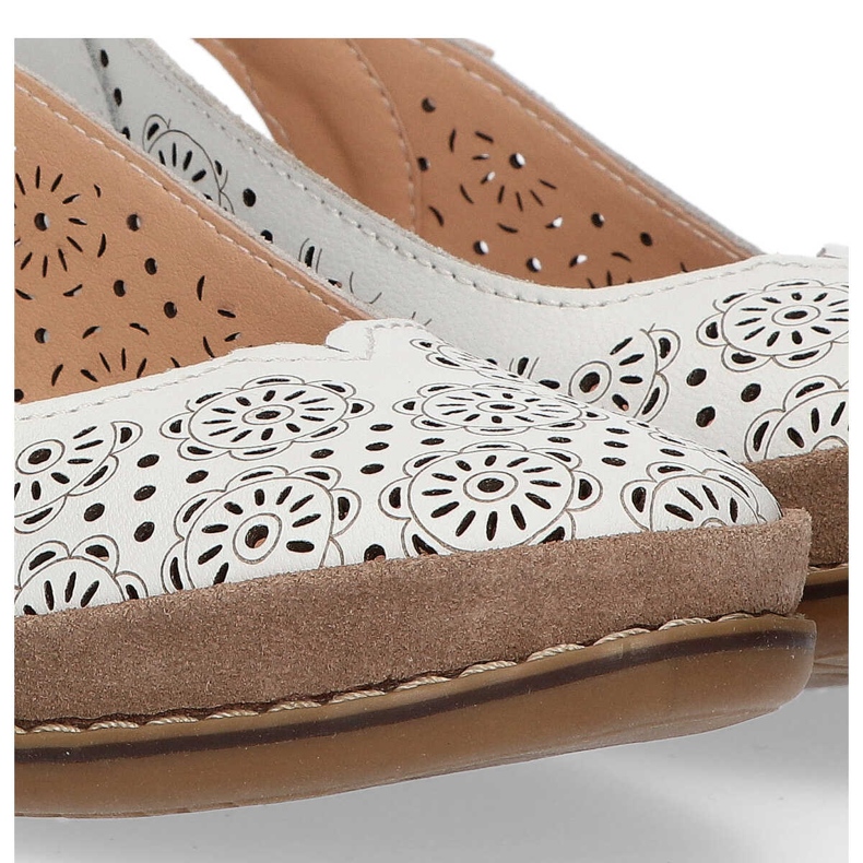 Sandálias brancas Filippo DP753 / 20 Wh branco 2