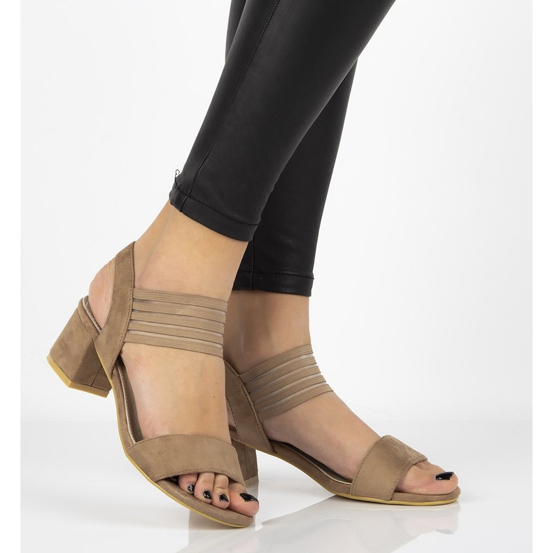 Sandálias Filippo DS1289 / 20 Beżowe bege 1