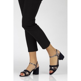 Sandália Filippo DS1284 / 20 Nv azul marinho 1