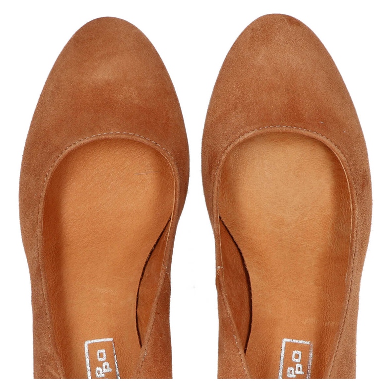 Bombas Filippo 1512 Velour Kork castanho 1