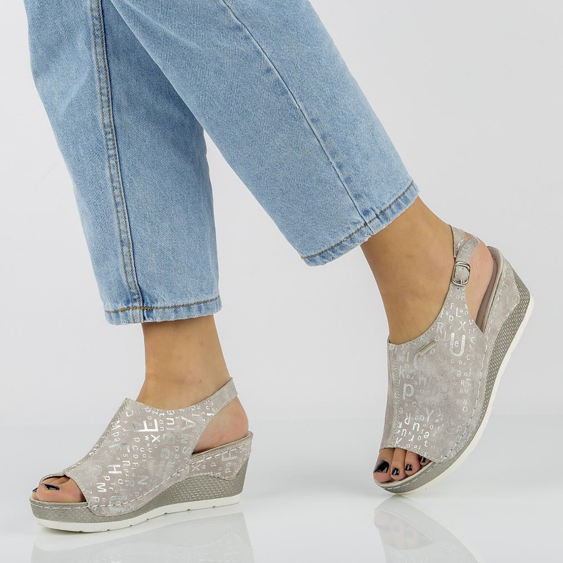 Sandália Filippo DS758 / 20 Gr Cinza 1