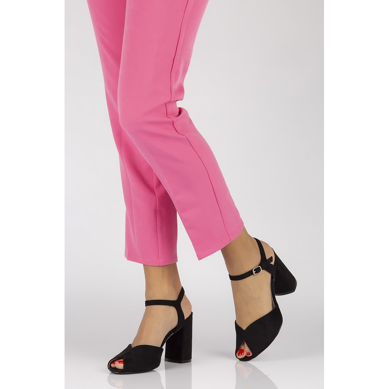 Sandálias pretas Filippo DS1282 / 20 Bk preto 2