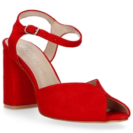 Sandálias vermelhas Filippo DS1282 / 20 Rd vermelho 2