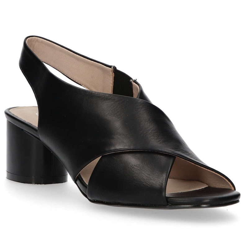 Sandálias pretas Filippo DS1290 / 20 Bk preto 1