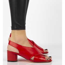 Sandálias vermelhas Filippo DS1290 / 20 Rd vermelho 2