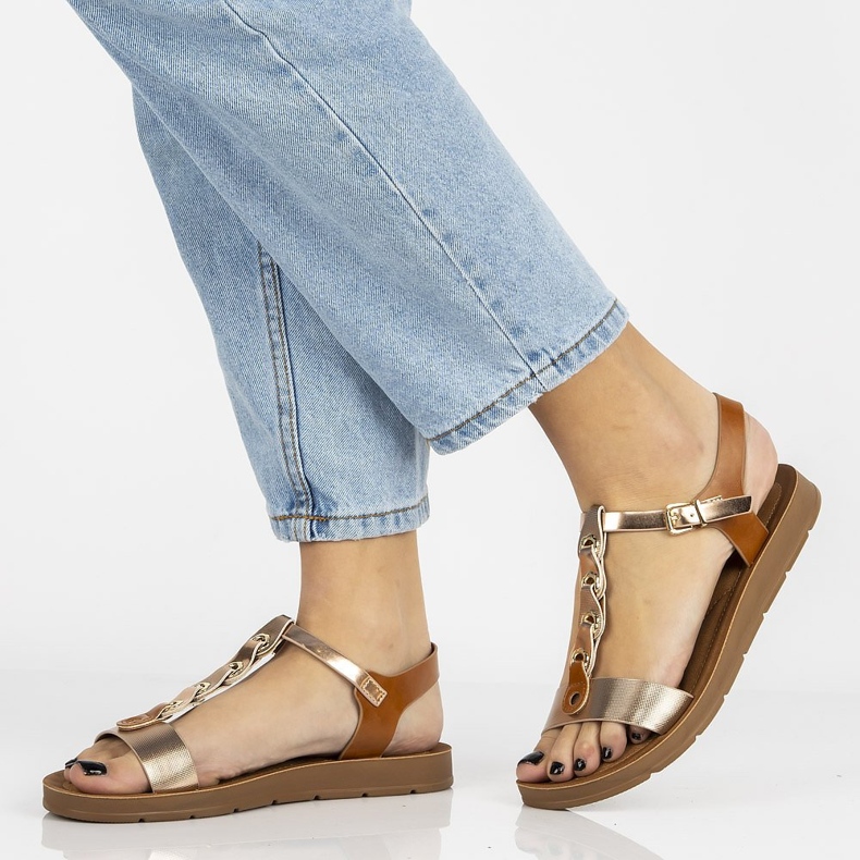 Sandálias Filippo DS1300 / 20 Br Brown castanho 1