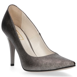 Bombas Filippo 2160 Fume Grey prata cinza 1