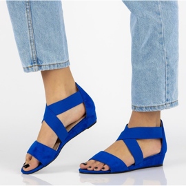 Sandálias azuis Filippo DS1363 / 20 Bl azul 1