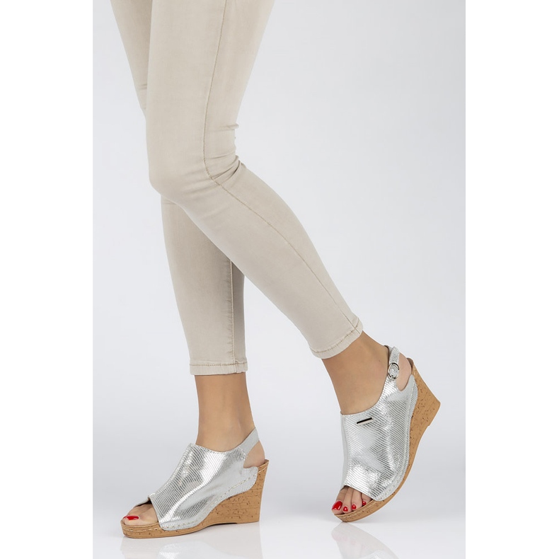 Sandália Filippo DS784 / 20 Si Silver prata cinza 1