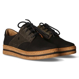 Sapato de couro Filippo 10123 preto 1