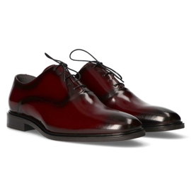 Sapatos Filippo 1446G Borgonha K-62 vermelho 2