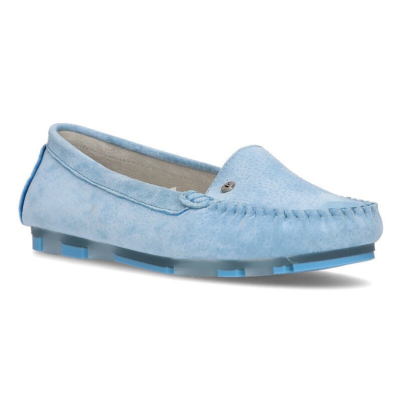 Mocassim de couro Filippo DP2037 / 21 Bl azul 1