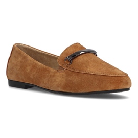 Lordes de couro Filippo DP1209 / 21 Ca Camel marrom 1