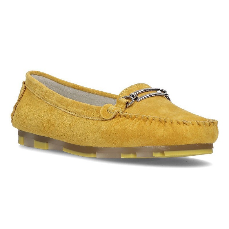 Mocassim de couro Filippo DP1202 / 21 Yl amarelo 1
