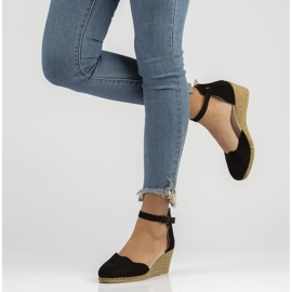 Sandálias de couro Filippo DS1394 / 21 Bk Preto 2