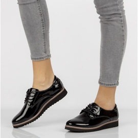 Sapatos de couro Filippo DP1514 / 21 Bk preto 2