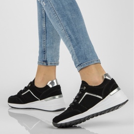 Tênis de couro Filippo DP2003 / 21 Bk preto 1