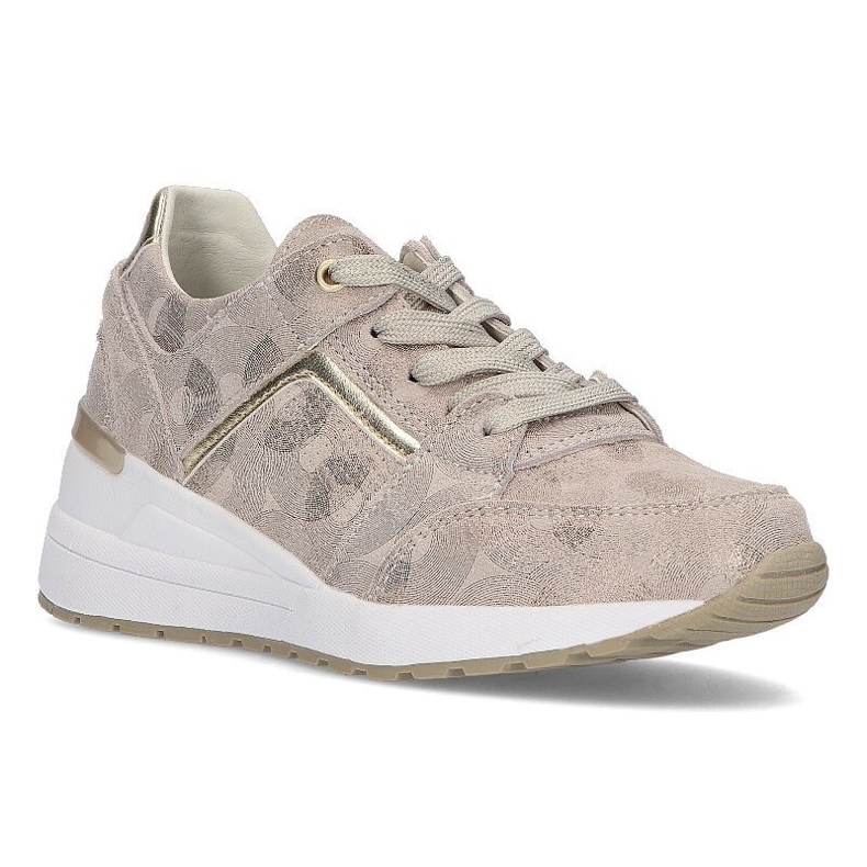 Tênis de couro Filippo DP2003 / 21 Go gold dourado 1